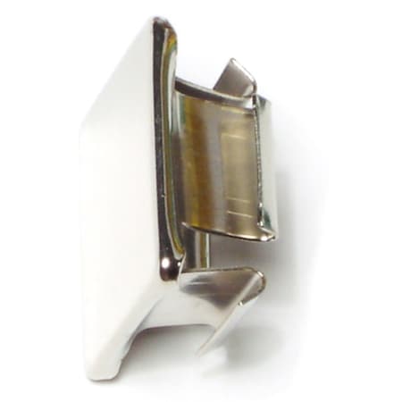 Midwest Fastener 1" Zinc Plated Steel Square Furniture Spring Caps 10PK 66307